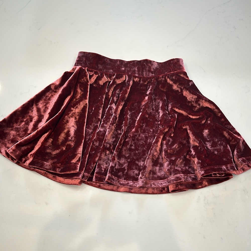Nordstrom Kids Velvet skirt - size 7/8
